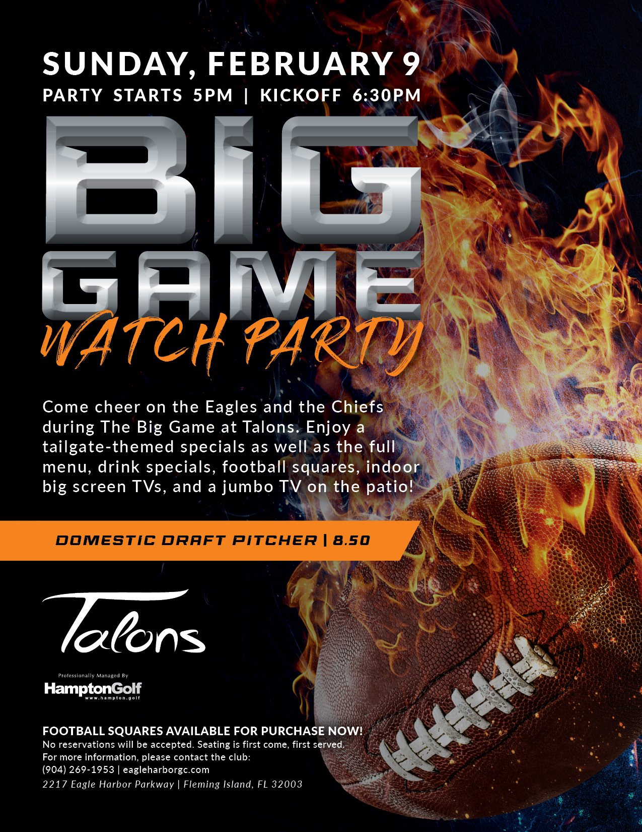 EH Big Game Party February 9 EMAIL