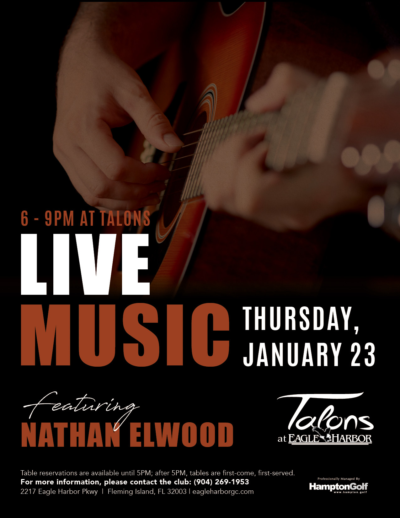 EH Live Music Janaury 23 EMAIL