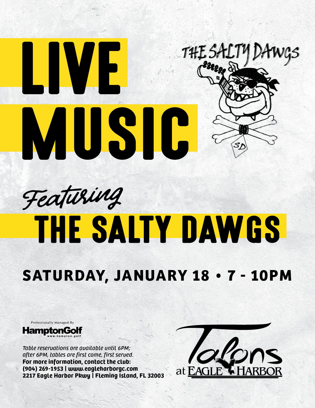 EH Live Music January 18 EMAIL