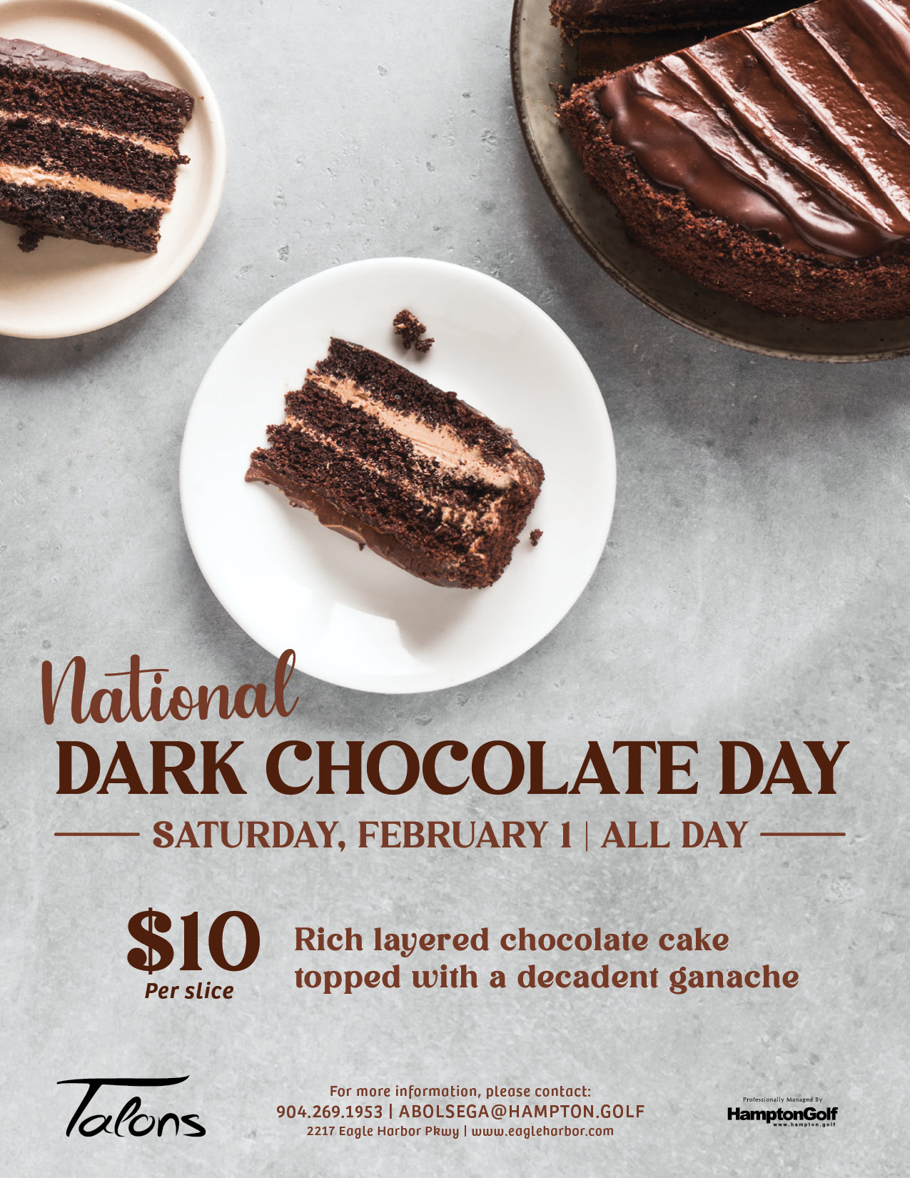 EH National Dark Chocolate Day February 1 EMAIL