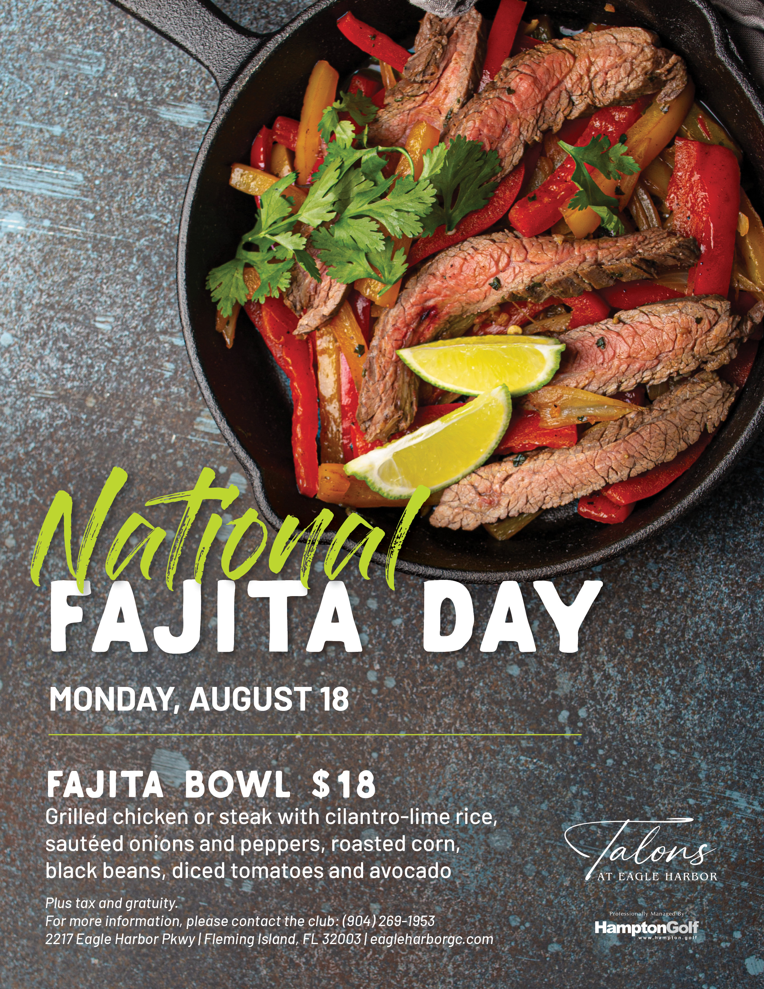 EH National Fajita Day August 18 EMAIL