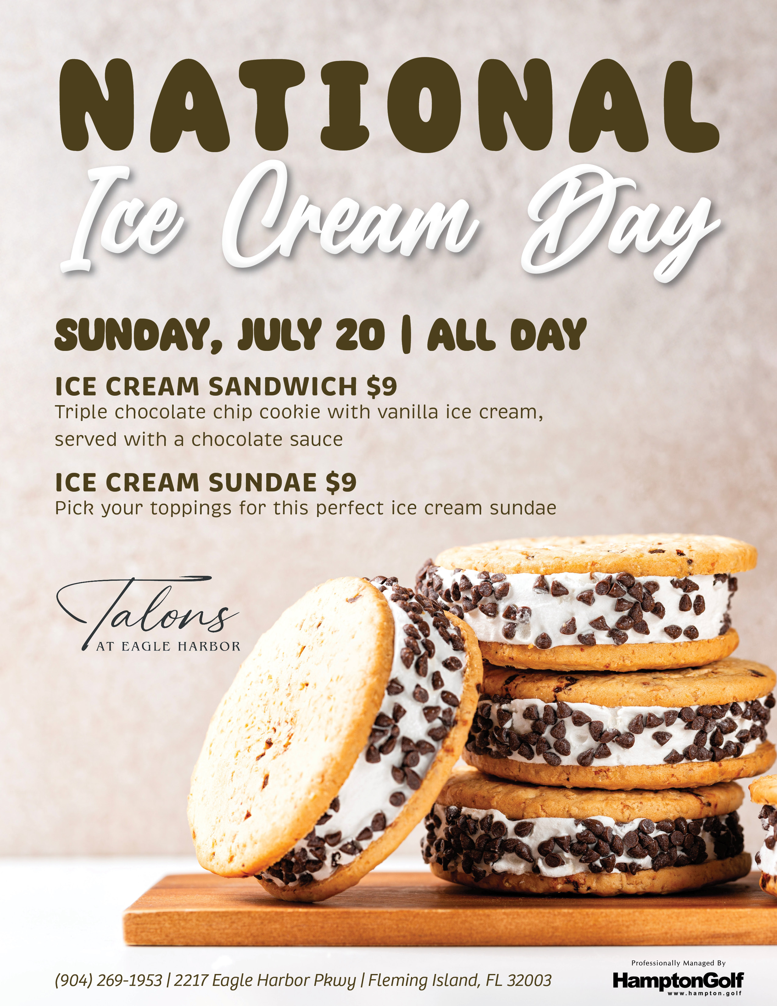 EH National Ice Cream Day July 20 EMAIL