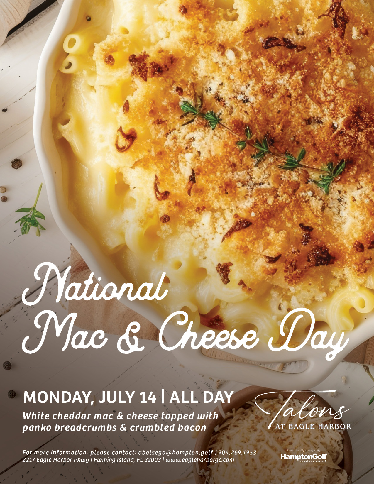 EH National Mac Cheese Day July 14 EMAIL
