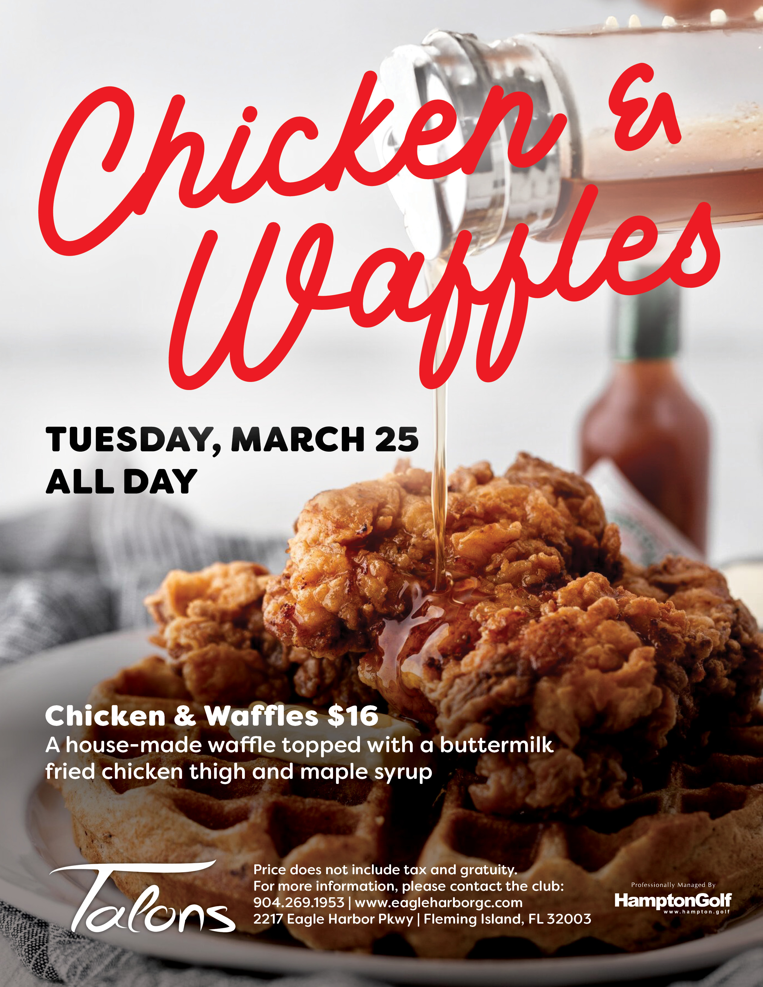 EH National Waffle Day March 25 EMAIL