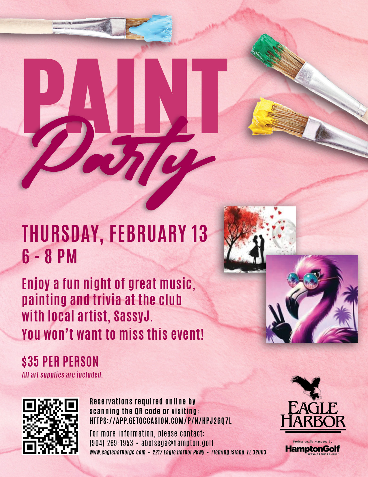 EH Paint Party February 13 EMAIL