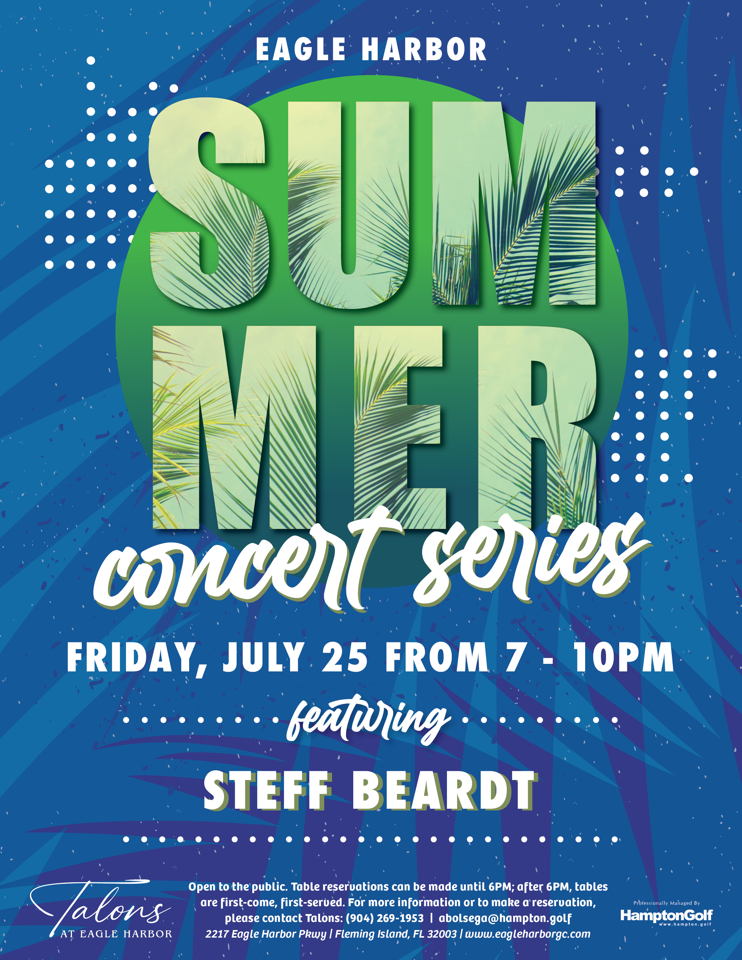 EH Summer Concert Series July 25 EMAIL