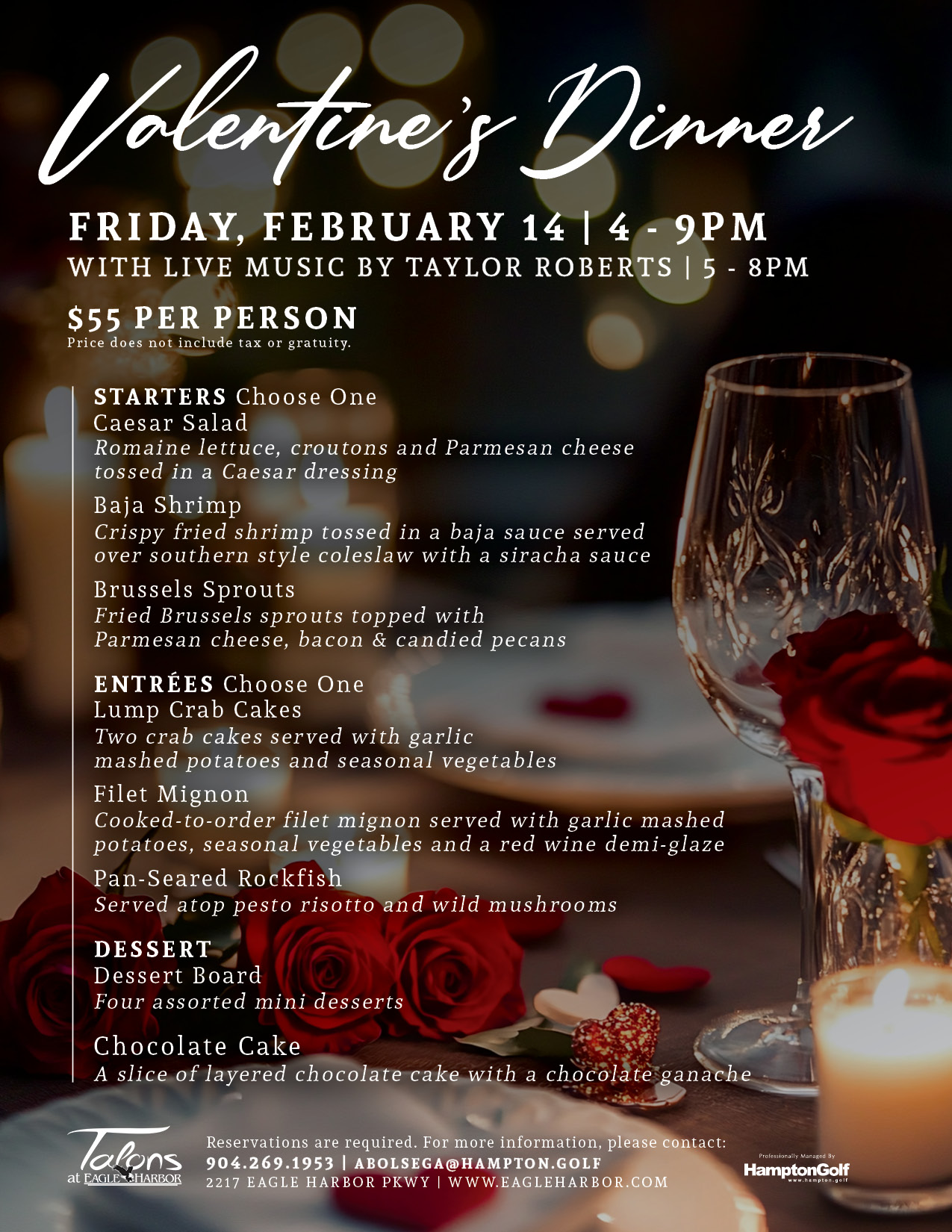 EH Valentines Dinner Features EMAIL