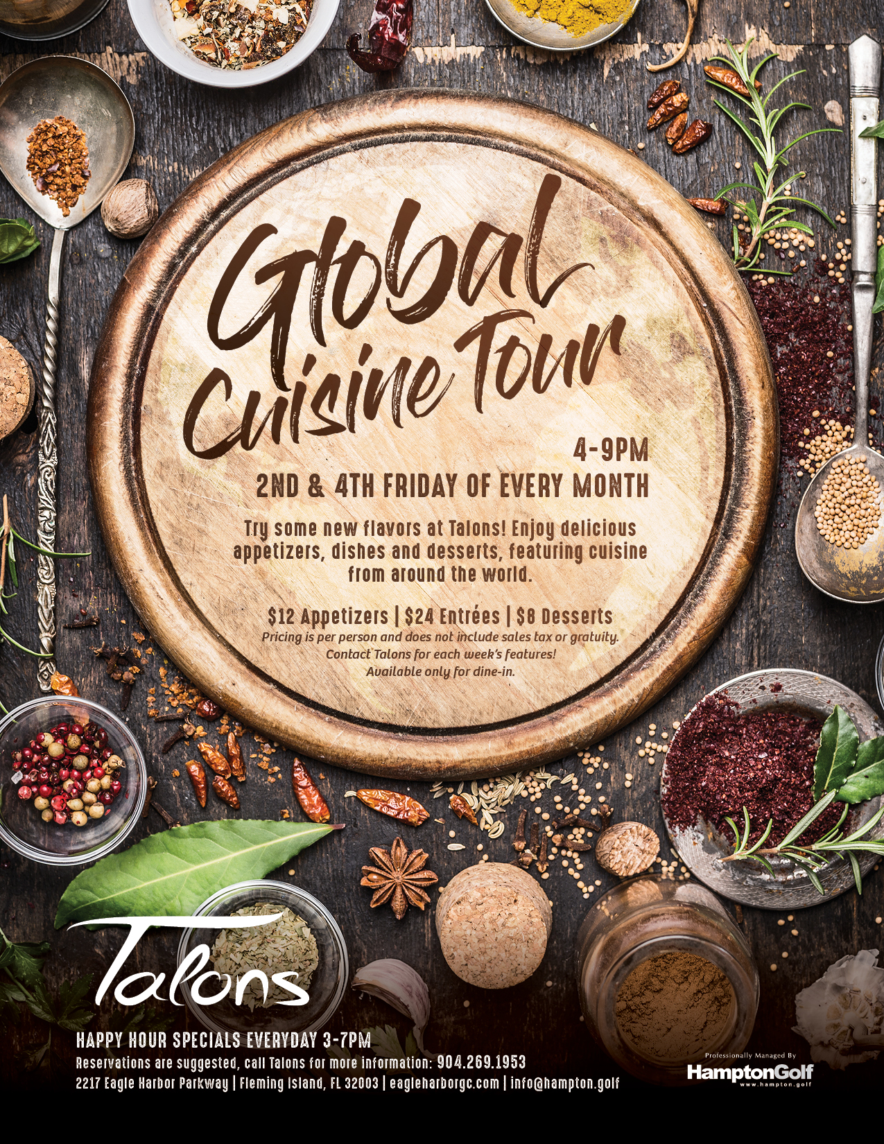 Global Cuisine Tour